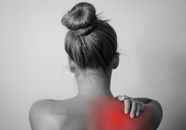 woman back pain