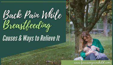 Back Pain While Breastfeeding - Causes & Ways to Relieve It