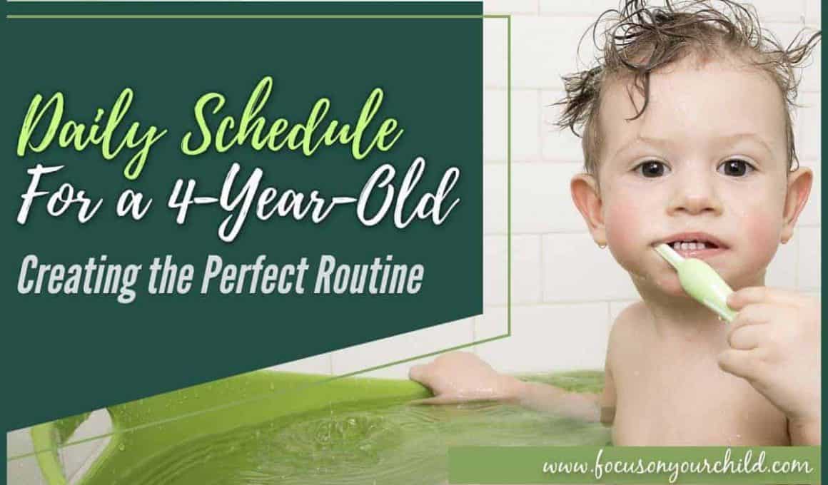 Daily Schedule for a 4-Year-Old Creating the Perfect Routine