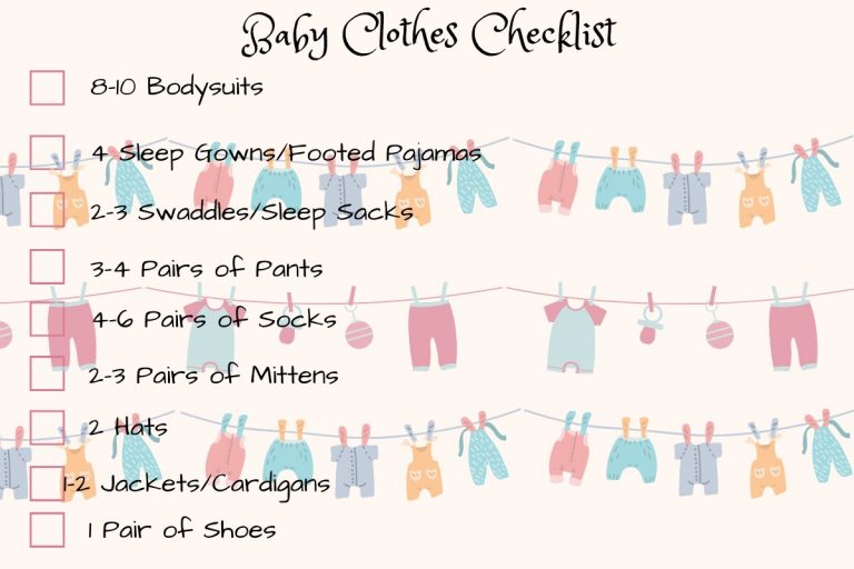 How Many Baby Clothes Do I Need? A Baby Clothes Checklist