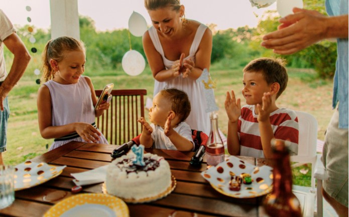 clapping birthday baby