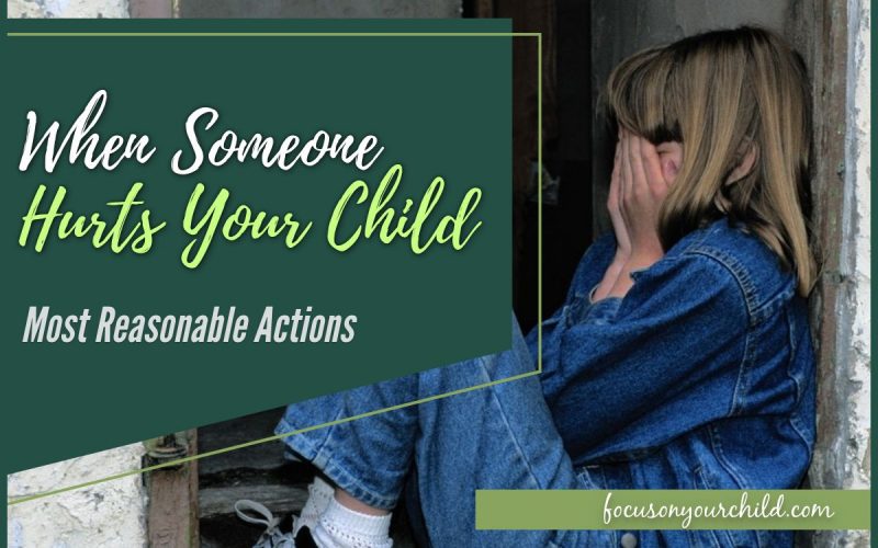 When Someone Hurts Your Child Most Reasonable Actions