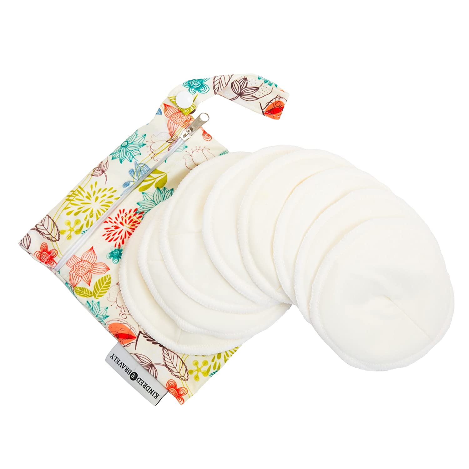 Organic bamboo nursing pads