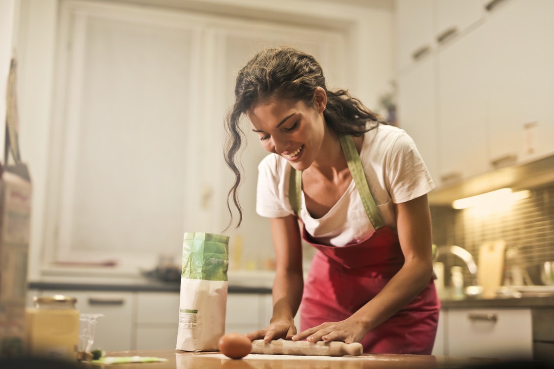 making homemade food