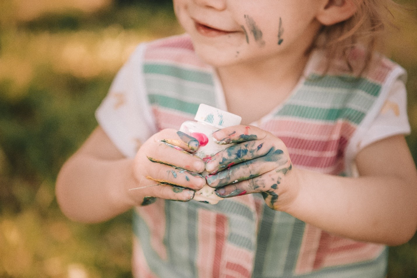 baby finger paint