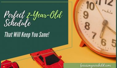 Perfect 2-Year-Old Schedule That Will Keep You Sane!