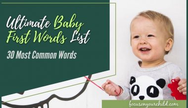 Ultimate Baby First Words List 30 Most Common Words
