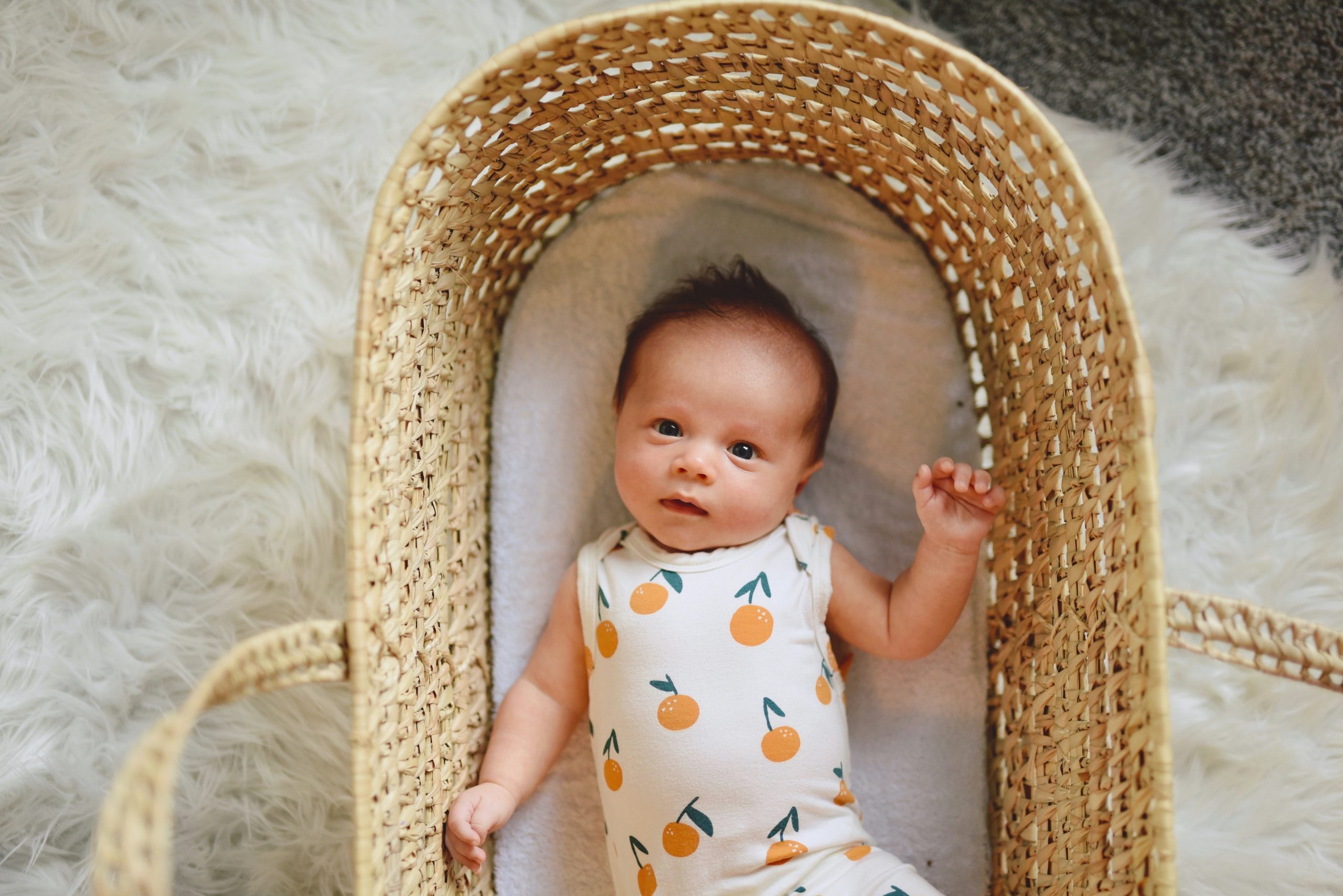 laundry basket baby