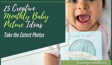 25 Creative Monthly baby Picture Ideas