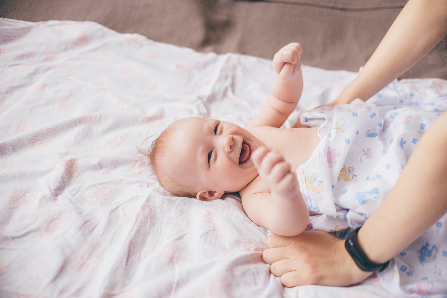 playful baby