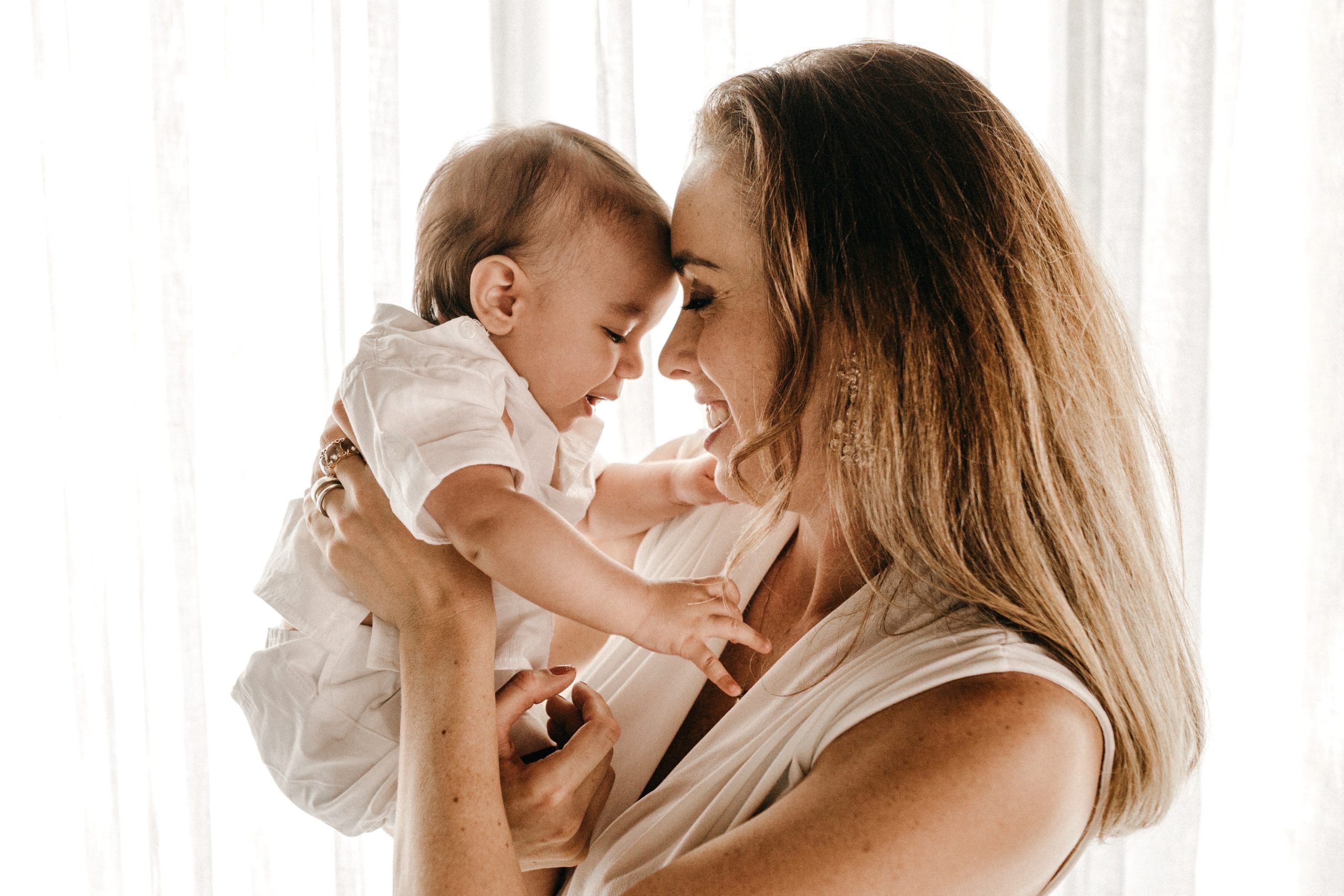 baby with loved one