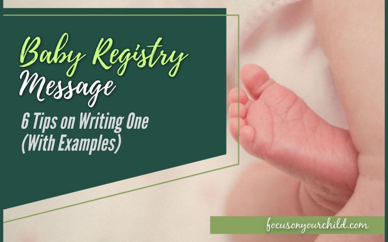 Baby Registry Message 6 Tips on Writing One (With Examples)