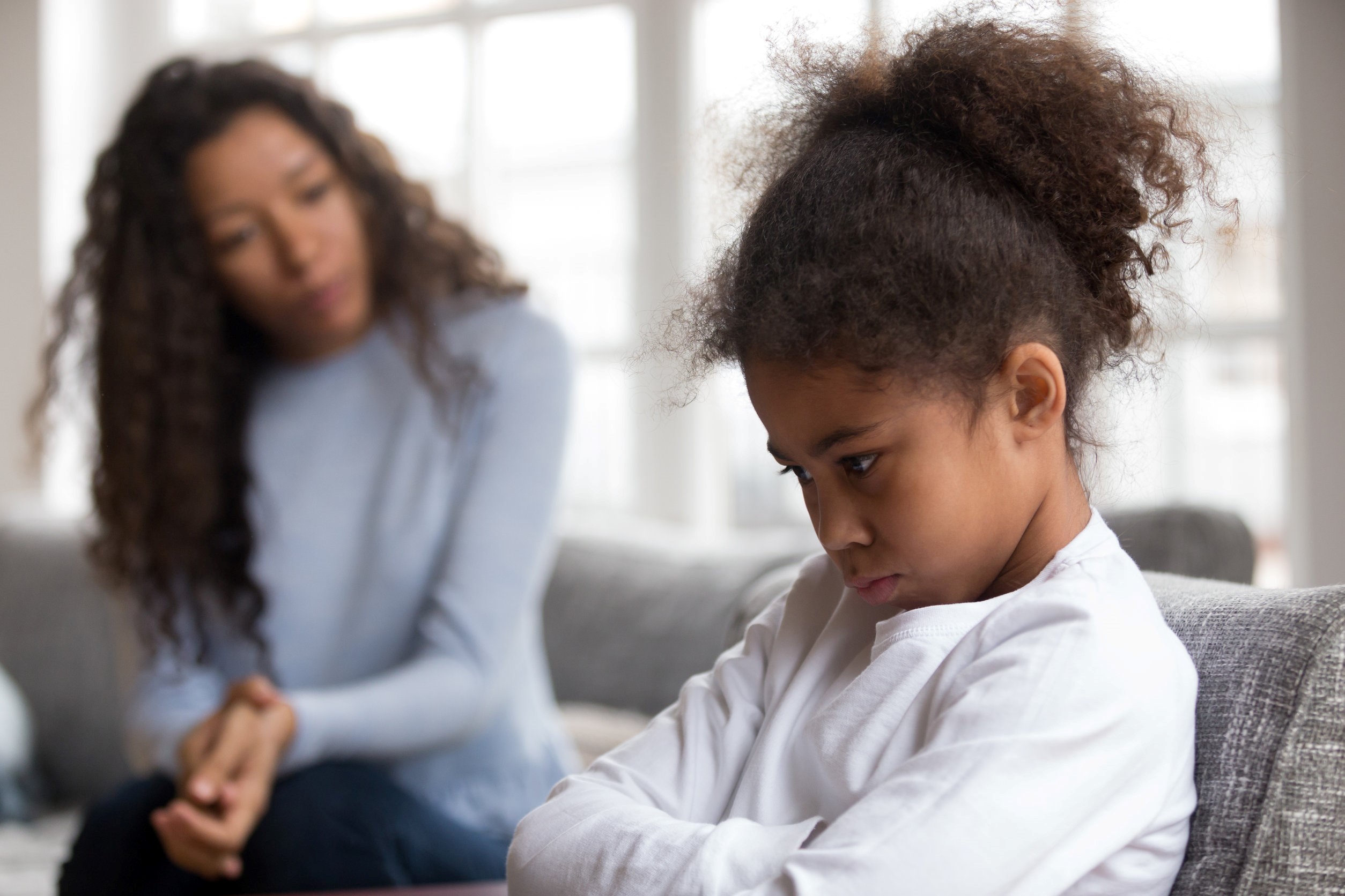 child upset sofa