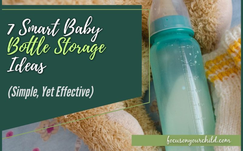 7 Smart Baby Bottle Storage Ideas (Simple, Yet Effective)