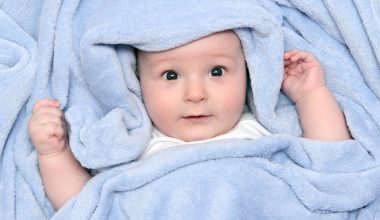 baby in a blanket