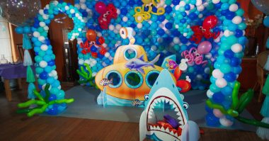 shark themed party