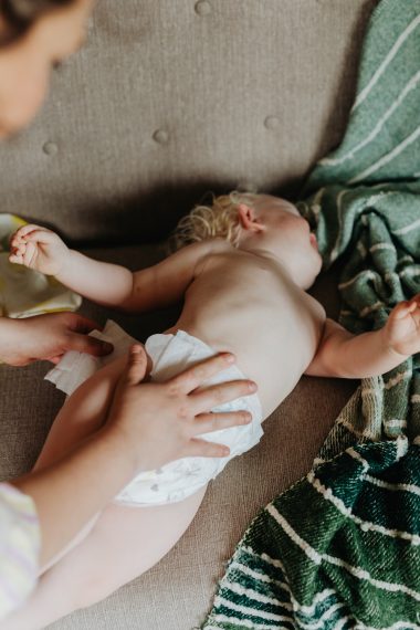 baby refusing to change diaper