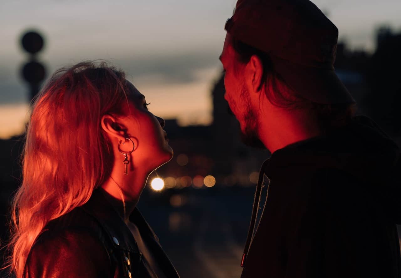 man and woman