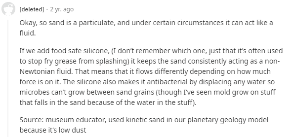 kinetic sand comment reddit
