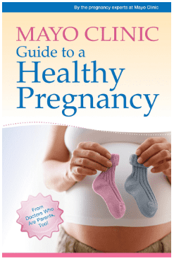 mayo clinic guide to a healthy pregnancy book cover