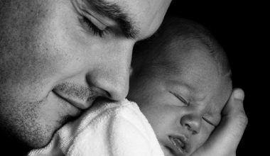 dad with baby boy