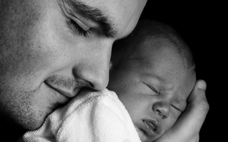 dad with baby boy