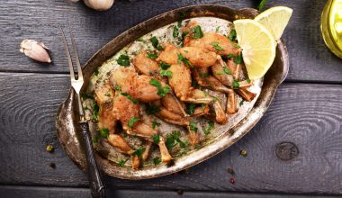 baked frog legs