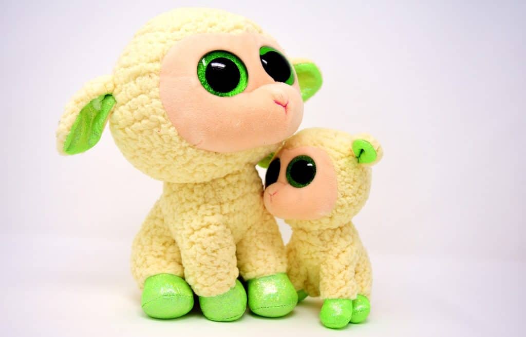 sheep stuffed toy