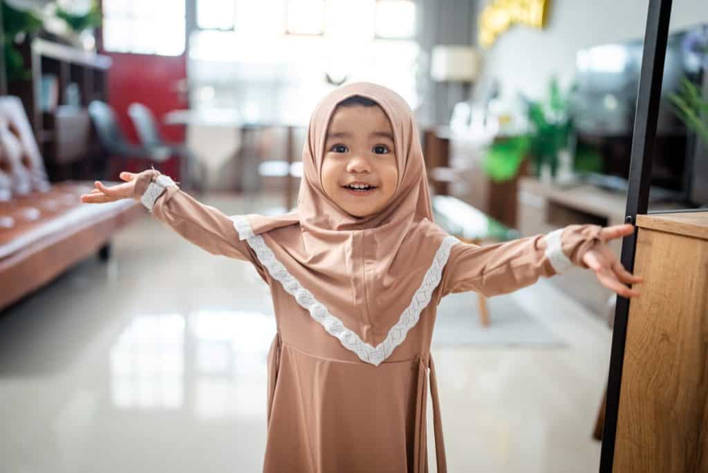 Muslim toddler
