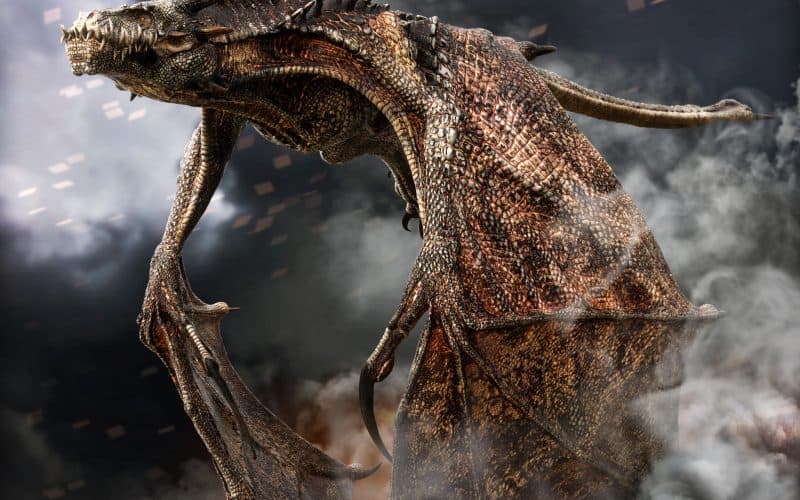 ferocious dragon