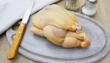 raw guinea fowl