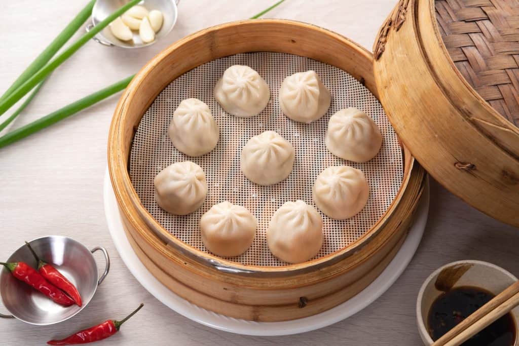 steamed dumplings