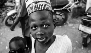 boy wearing a hat