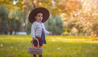 little girl with a basket
