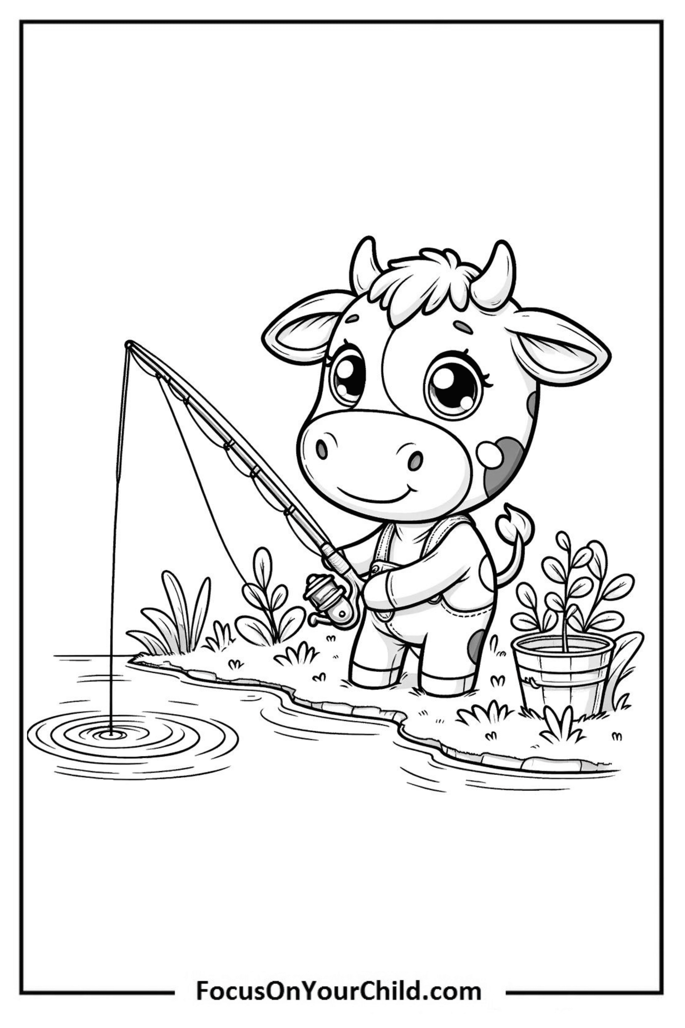 cow fishing