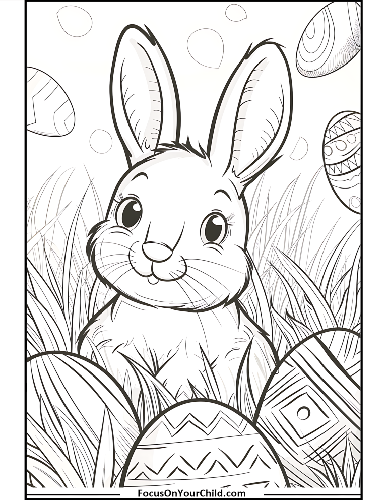 50+ Bunny Coloring Pages (Free PDF Printables)