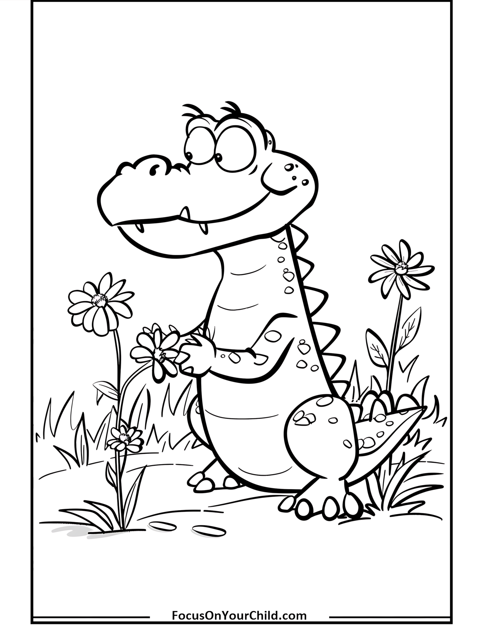 50+ Alligator Coloring Pages (Free PDF Printables)