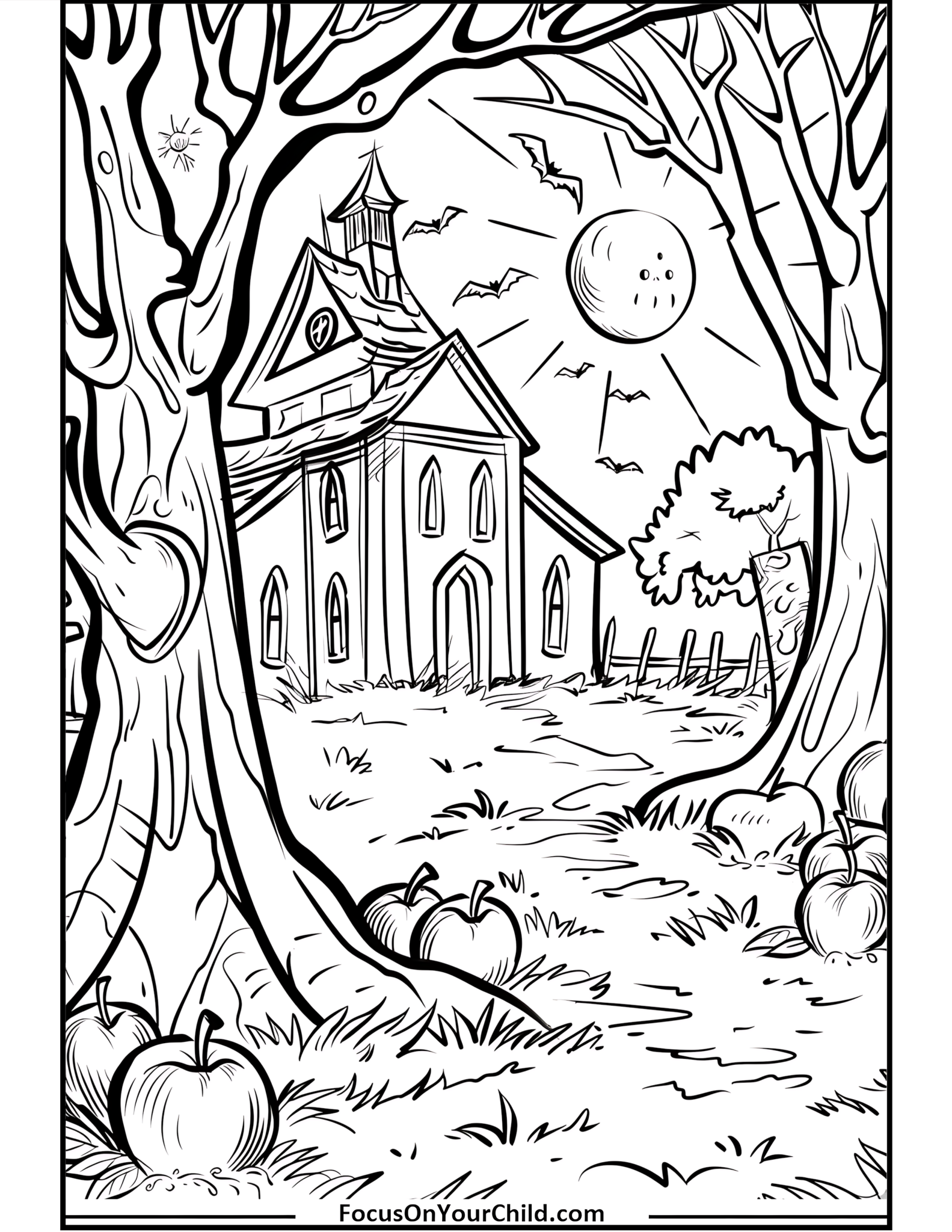 50+ Halloween Coloring Pages for Kids (Free PDF Printables)