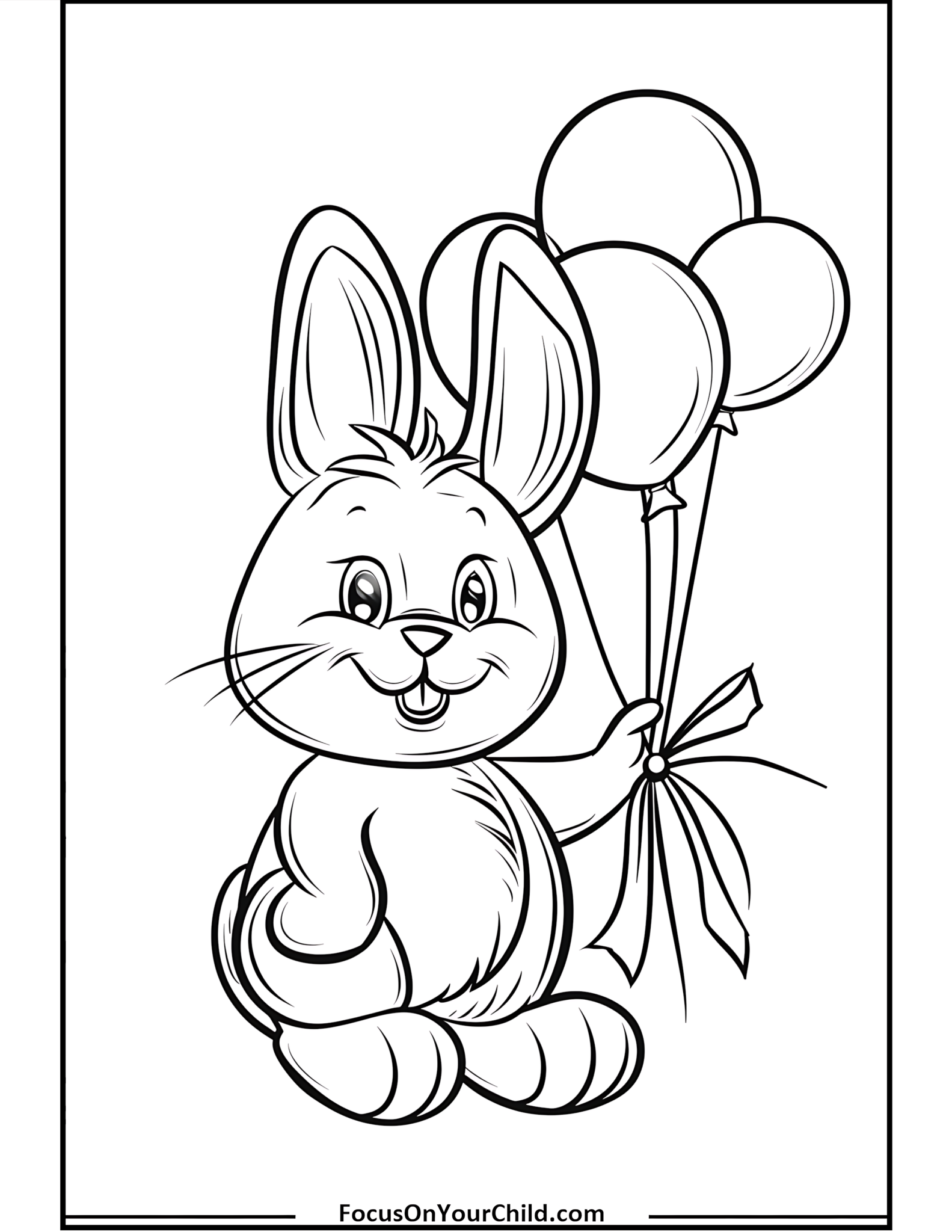 50+ Bunny Coloring Pages (Free PDF Printables)