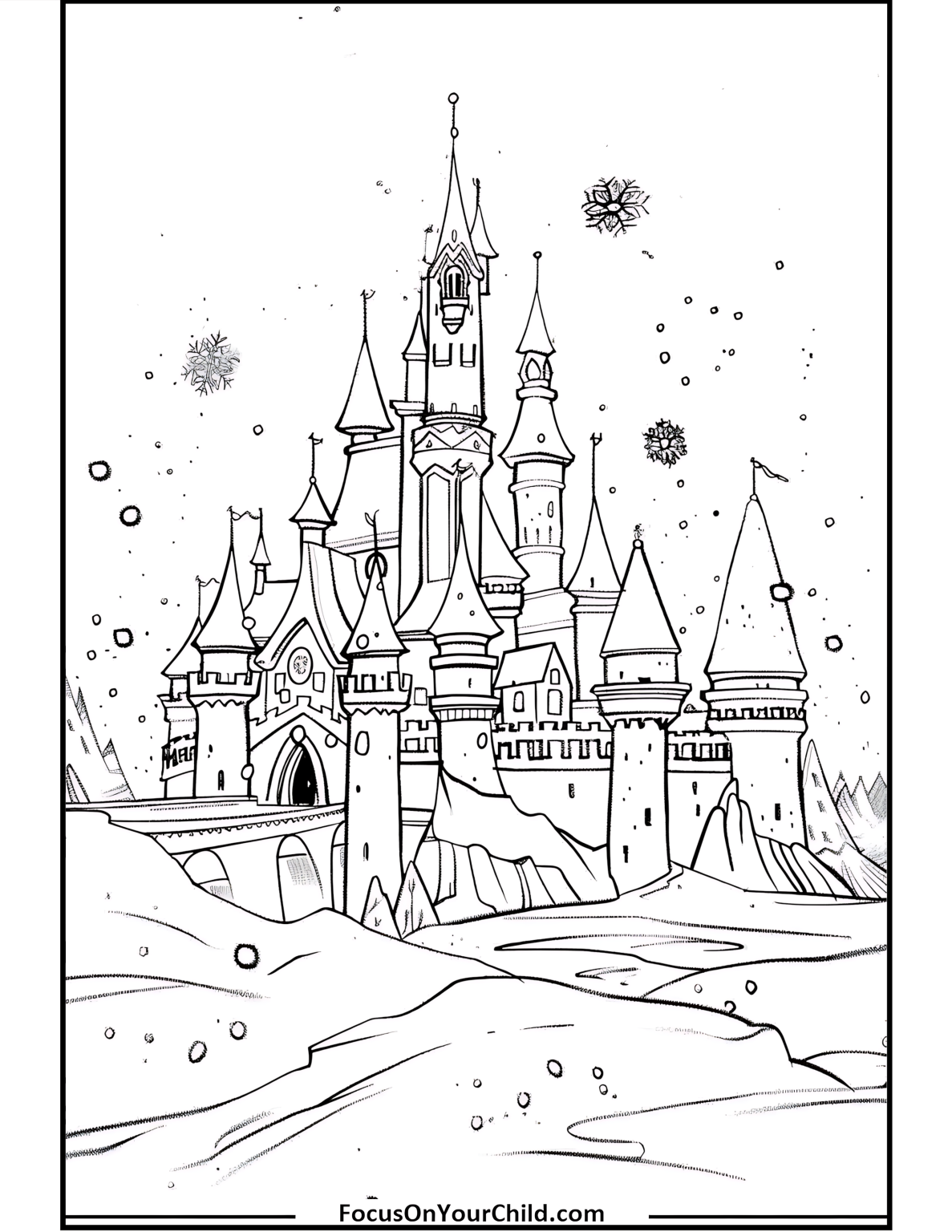 50+ Frozen Coloring Pages (Free PDF Printables)