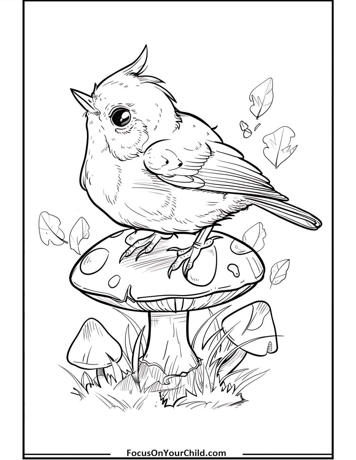 Blue Robin Color Pages 50+ Robin Coloring Pages (Free PDF Printables)