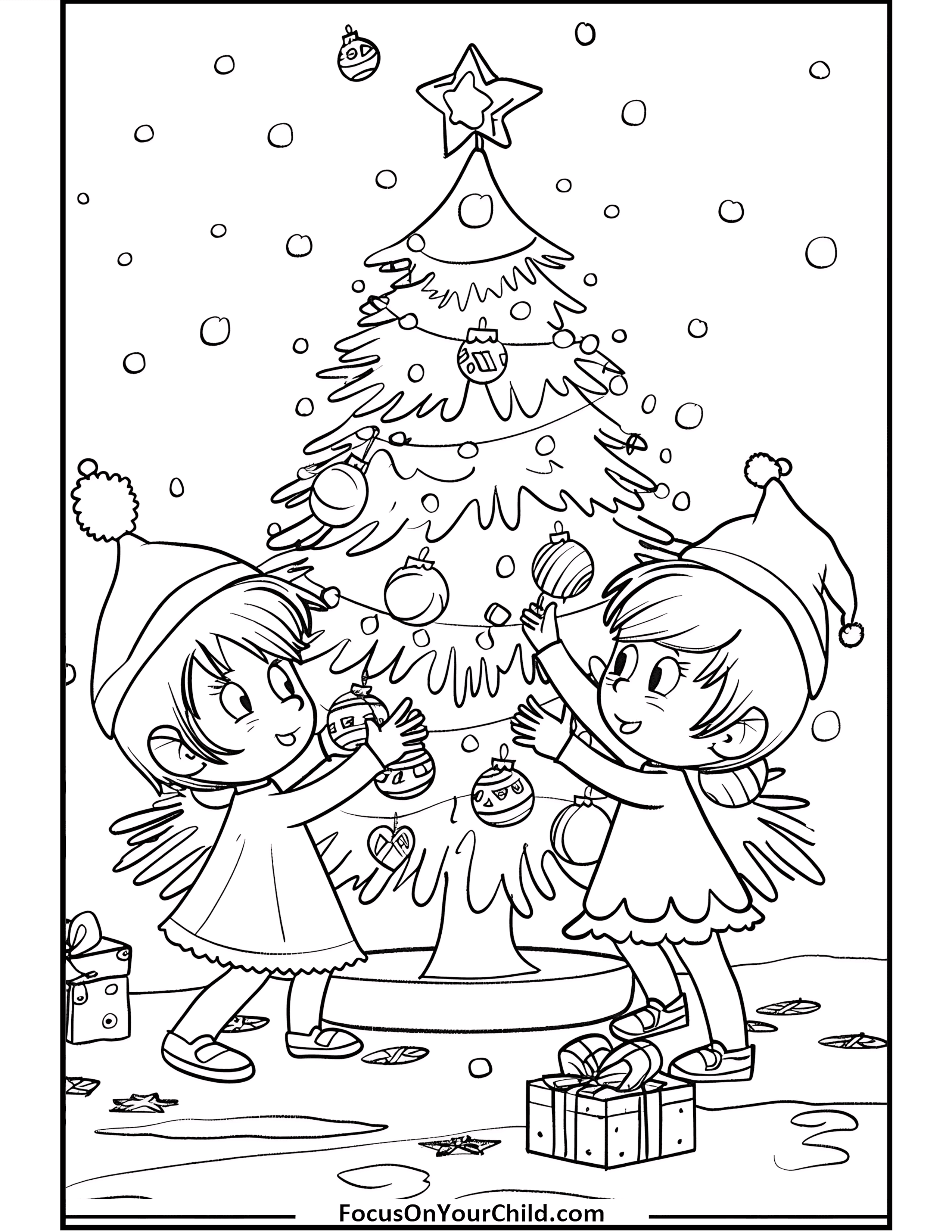 50  Elves Coloring Pages (Free PDF Printables)