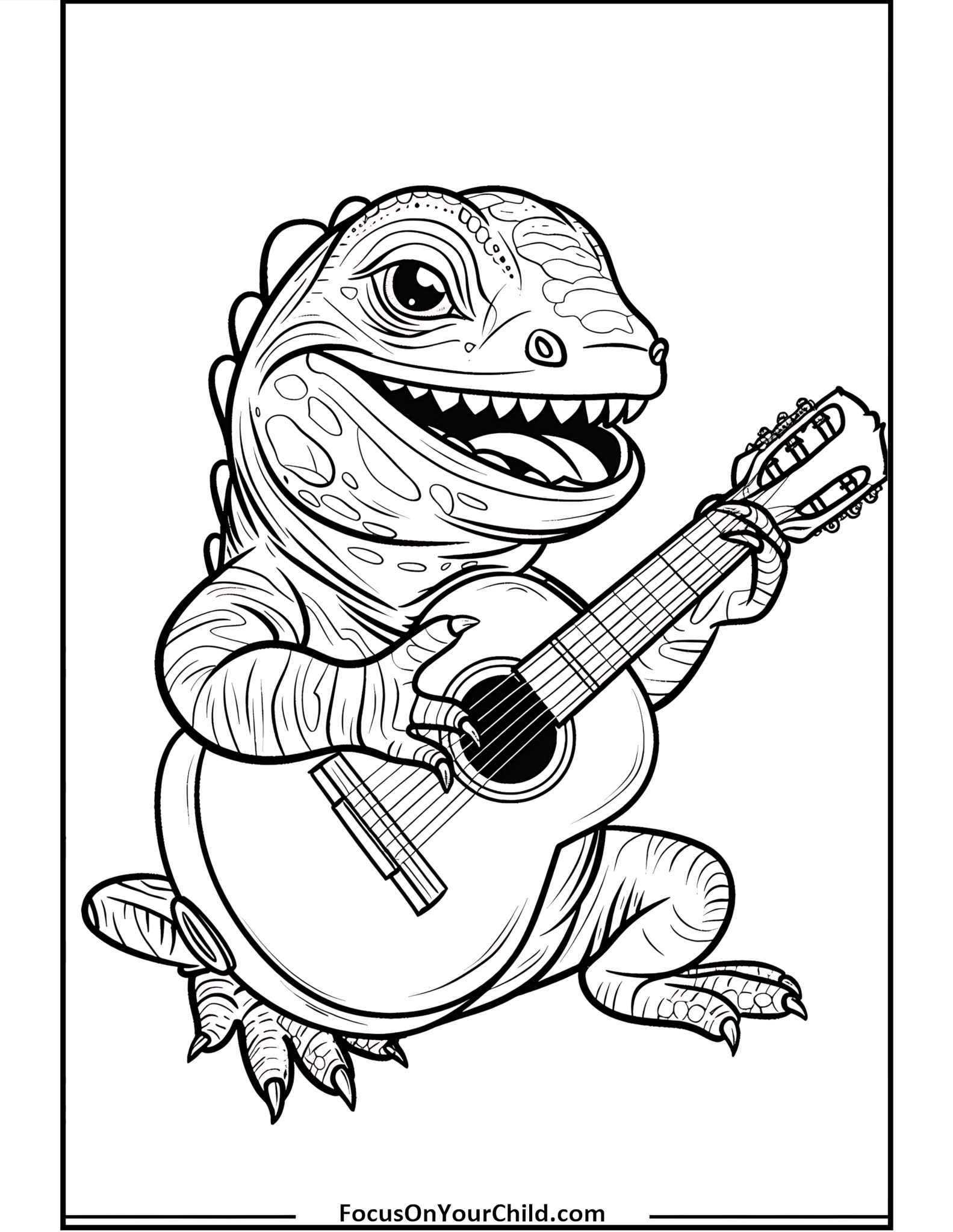 50+ Iguana Coloring Pages (Free PDF Printables)