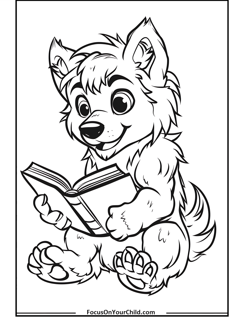 50+ Werewolf Coloring Pages (Free PDF Printables)