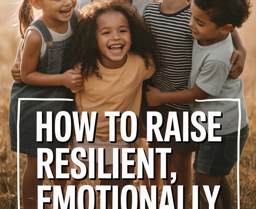 Diverse children outdoor, happy, smiling, friendship, resilience, emotional strength, joyful childhood.