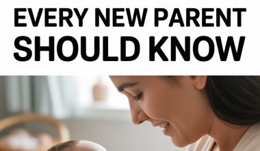 New parent baby hacks guide with mother and sleeping baby in cozy home setting.