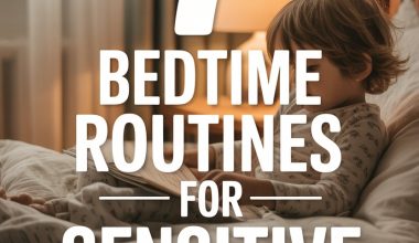 Gentle bedtime routines for sensitive children for better sleep and emotional comfort.