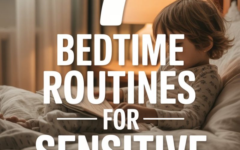 Gentle bedtime routines for sensitive children for better sleep and emotional comfort.