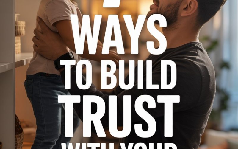 Father and daughter sharing a loving moment to build trust and strengthen family bonds.
