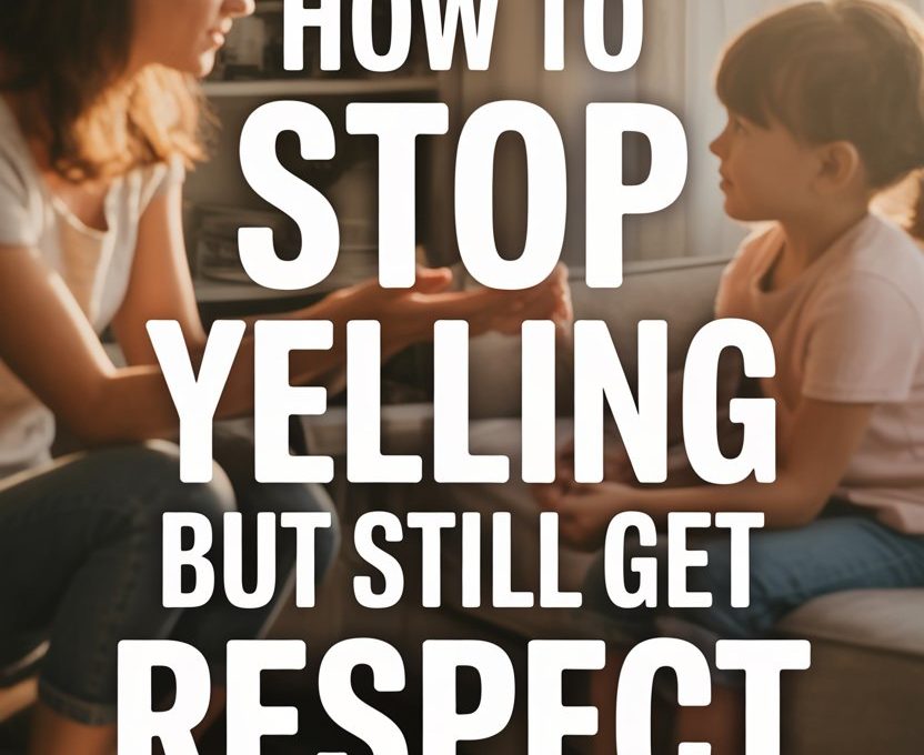 Parent-child communication tips to stop yelling and gain respect peacefully.